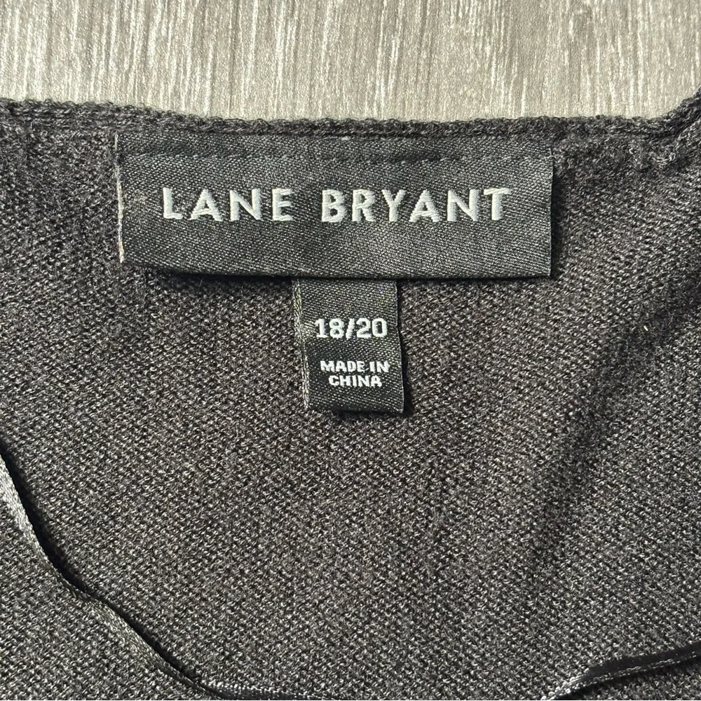 Lane Bryant open front lightweigy cardigan womens sz 18/20 short sleeves - Picture 6 of 6